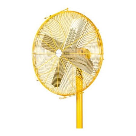 Airmaster Fan Airmaster Fan Yellow Coated Hinged Guards And Propeller For 30in Yellow Safety Fan 11070